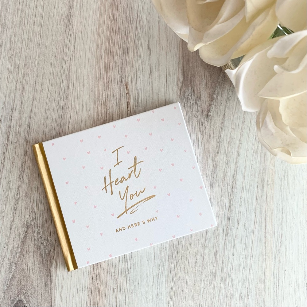 Green Inspired for Target “I Heart You” Gifted Journal/Notebook